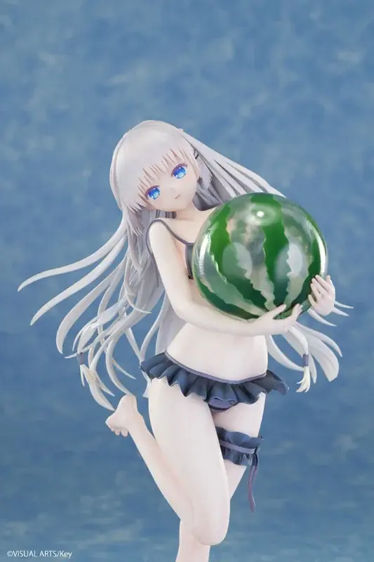 大人気ゲーム『Summer Pockets REFLECTION BLUE』より、「鳴瀬しろは」がフィギュアで登場。あみあみにて予約受付中。 画像 7