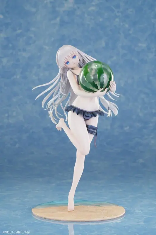 大人気ゲーム『Summer Pockets REFLECTION BLUE』より、「鳴瀬しろは」がフィギュアで登場。あみあみにて予約受付中。 画像 8