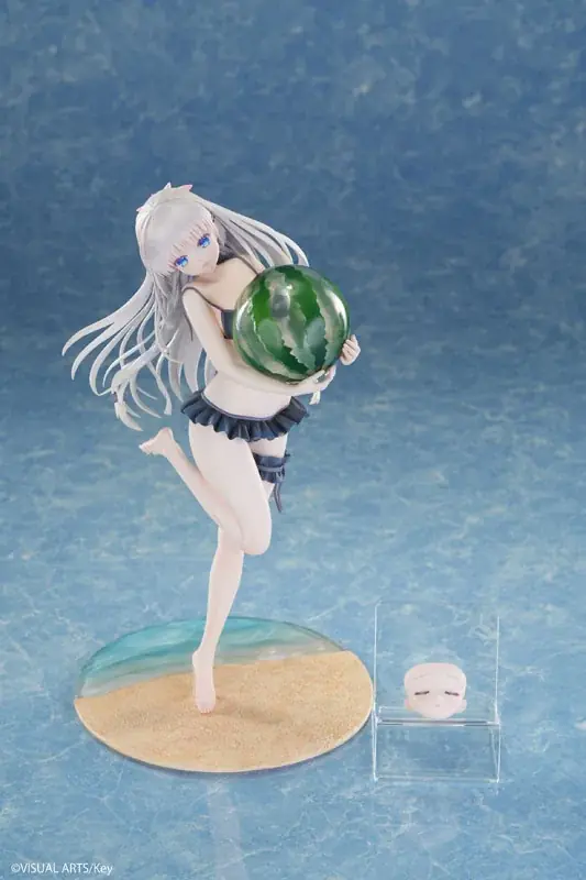 大人気ゲーム『Summer Pockets REFLECTION BLUE』より、「鳴瀬しろは」がフィギュアで登場。あみあみにて予約受付中。 画像 9