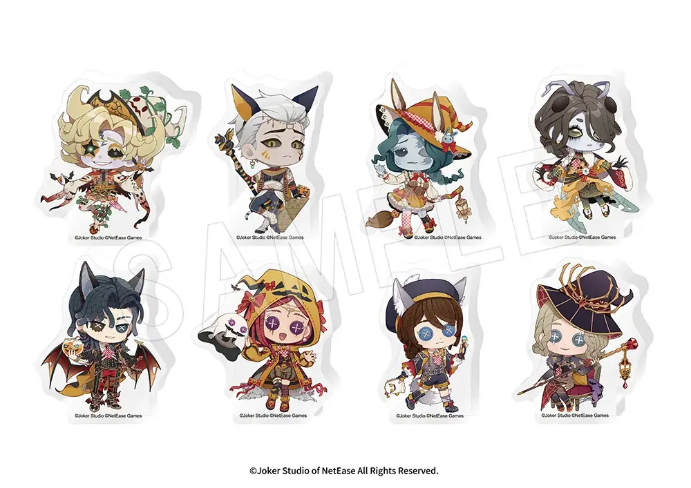 「IdentityV 第五人格」と「マリオンクレープ」のコラボが開催決定！ハロウィン衣装に身を包んだ描き起こしイラストを使用した「等身アクリルスタンド」などオリジナルグッズが登場！ 画像 10