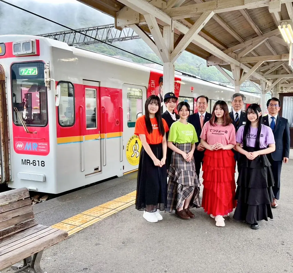 松浦鉄道 有田駅に人気声優、集合！佐賀、長崎をはじめ各地が舞台となるアニメ「てつりょー！meet with 鉄道むすめ」記者発表会実施！！ 画像 1
