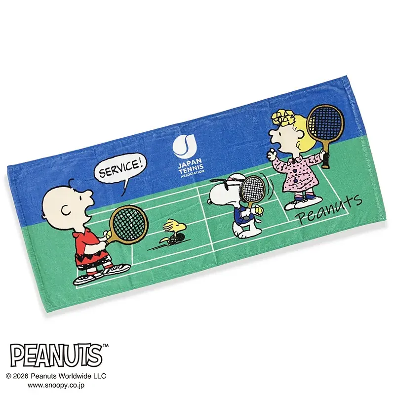 日本テニス協会のオフィシャルグッズにnishikawaの「PEANUTS」アイテムが登場！ 画像 2