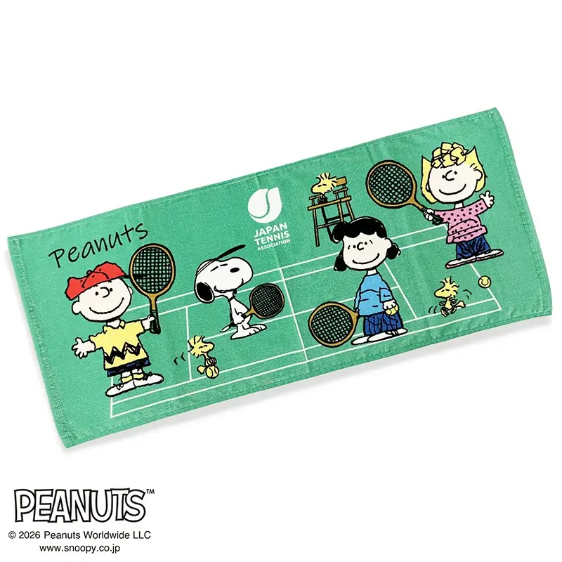 日本テニス協会のオフィシャルグッズにnishikawaの「PEANUTS」アイテムが登場！ 画像 3