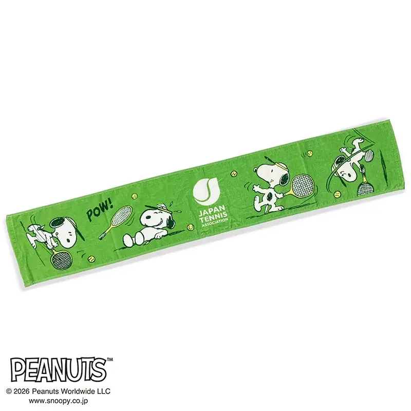 日本テニス協会のオフィシャルグッズにnishikawaの「PEANUTS」アイテムが登場！ 画像 4