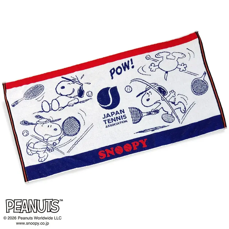 日本テニス協会のオフィシャルグッズにnishikawaの「PEANUTS」アイテムが登場！ 画像 5