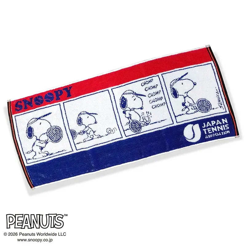 日本テニス協会のオフィシャルグッズにnishikawaの「PEANUTS」アイテムが登場！ 画像 6