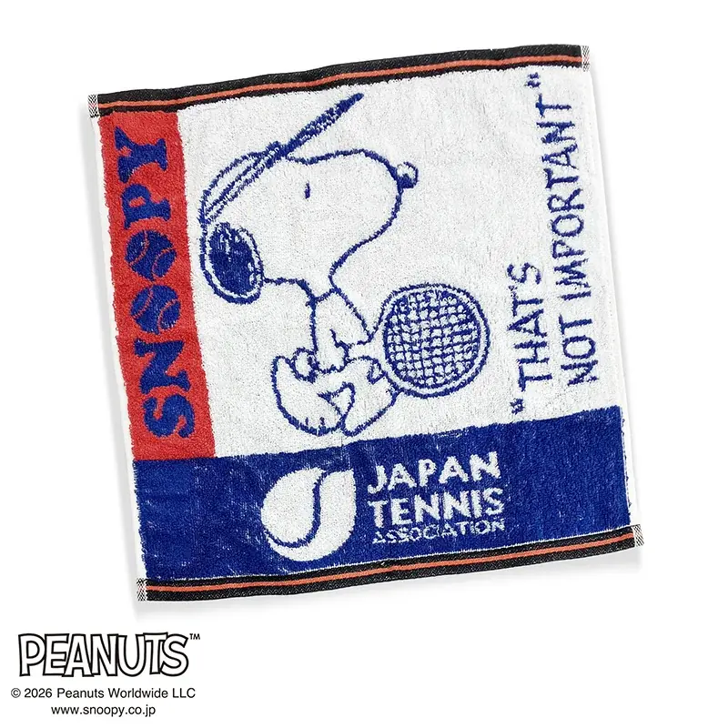 日本テニス協会のオフィシャルグッズにnishikawaの「PEANUTS」アイテムが登場！ 画像 7