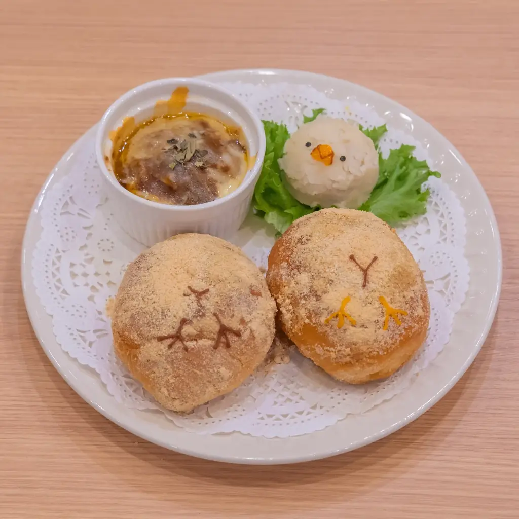 文鳥たちの学校生活が楽しめる『ふぃんち学園』開校！懐かしくてかわいい給食メニューが登場♪ 画像 2