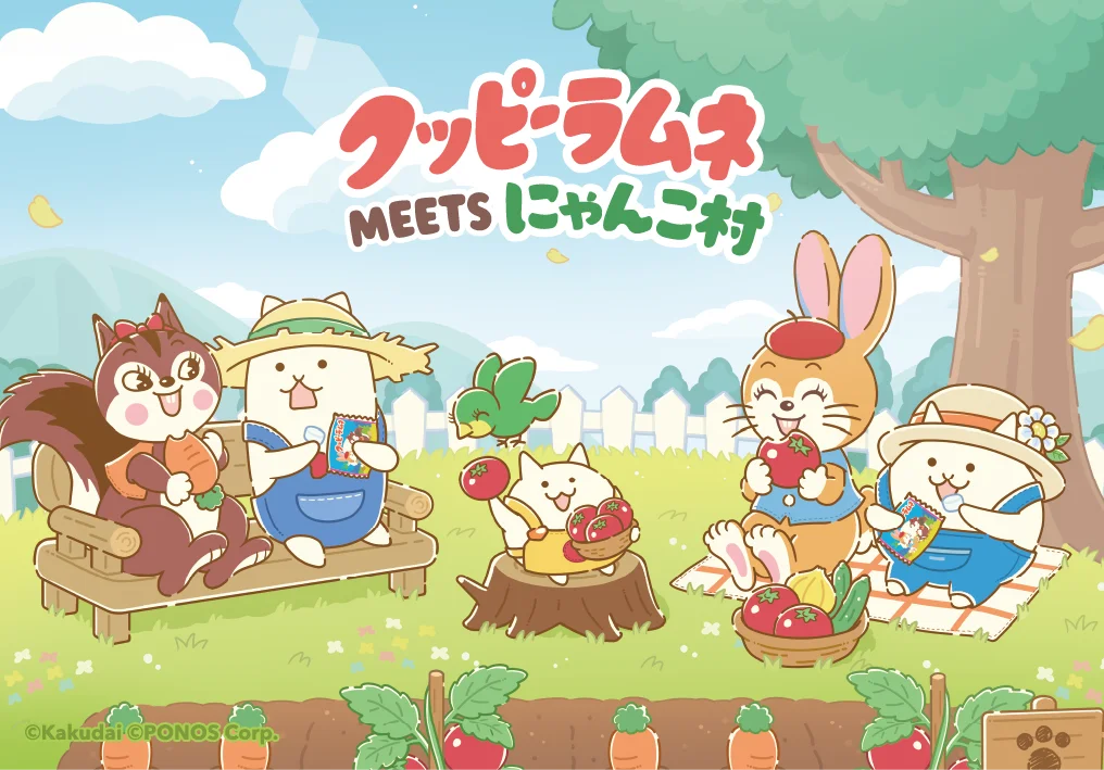 クッピーラムネ×にゃんこ村のコラボアイテムが新登場！「クッピーラムネMEETSにゃんこ村 POP UPショップ」も絶賛開催中！ 画像 7