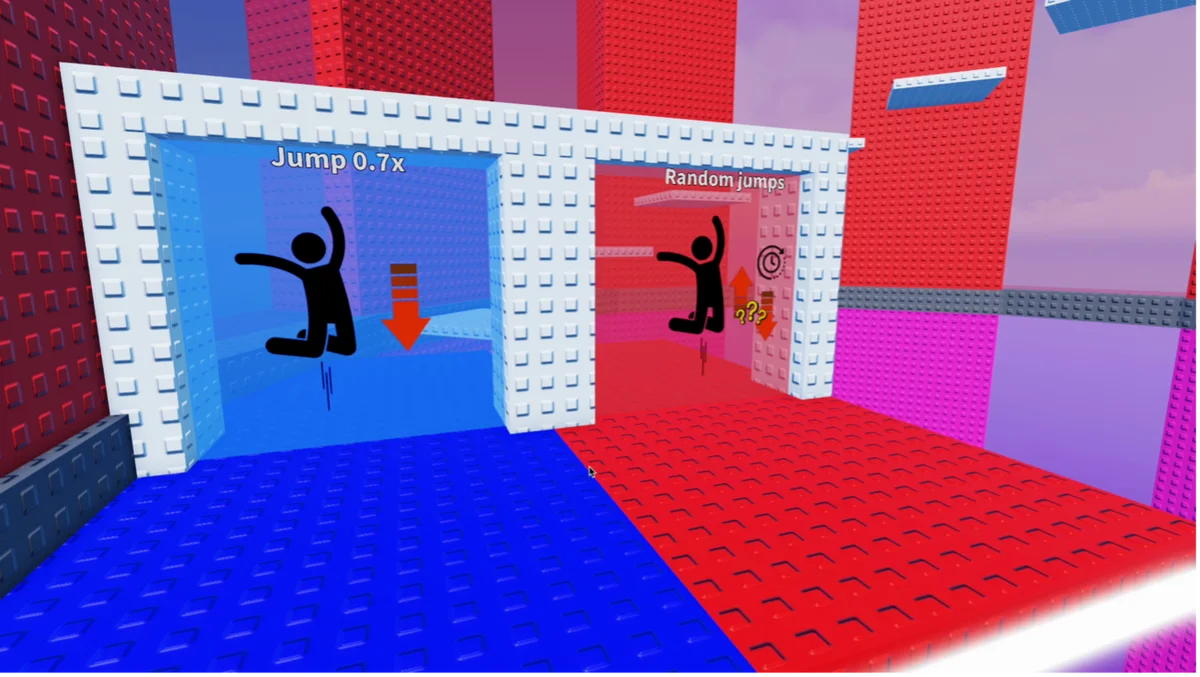 moze、株式会社ＢＳ朝日の公式ゲームレーベル“AMBER GAMES”とのRoblox共同プロジェクト第一弾「Left or Right Tower」を発表 画像 2