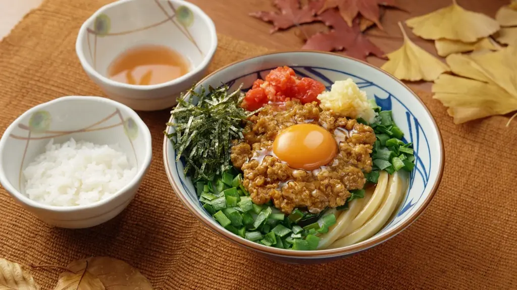 丸亀製麺×松岡昌宏さん、初の“まぜうどん”に挑戦　打ち立てもちもちのうどんに、濃厚具材が絡んでやみつき　ガツンとニンニク！『肉辛まぜうどん』が新登場 画像 18