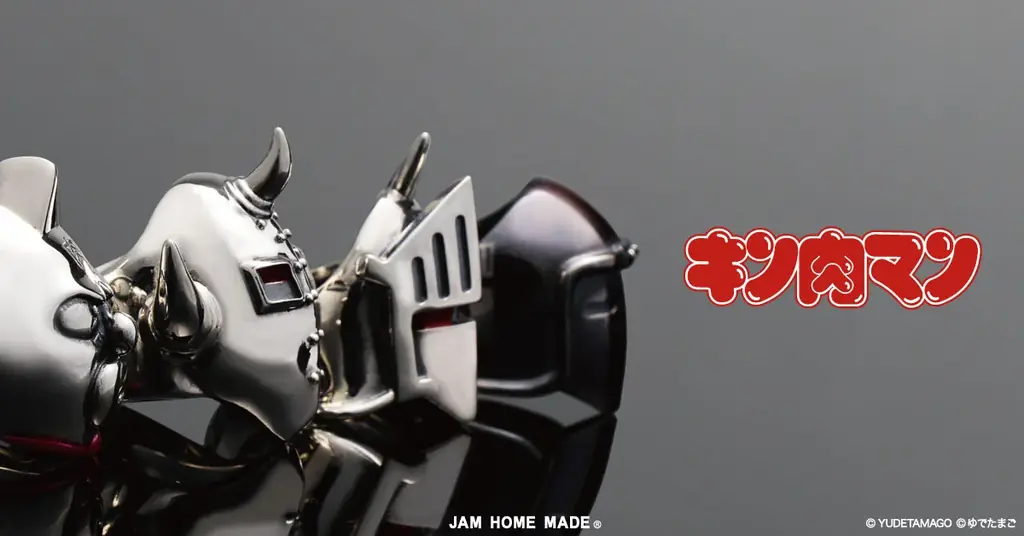 キン肉マン×JAM HOME MADE、ロビンマスクらの銀製リング全4種