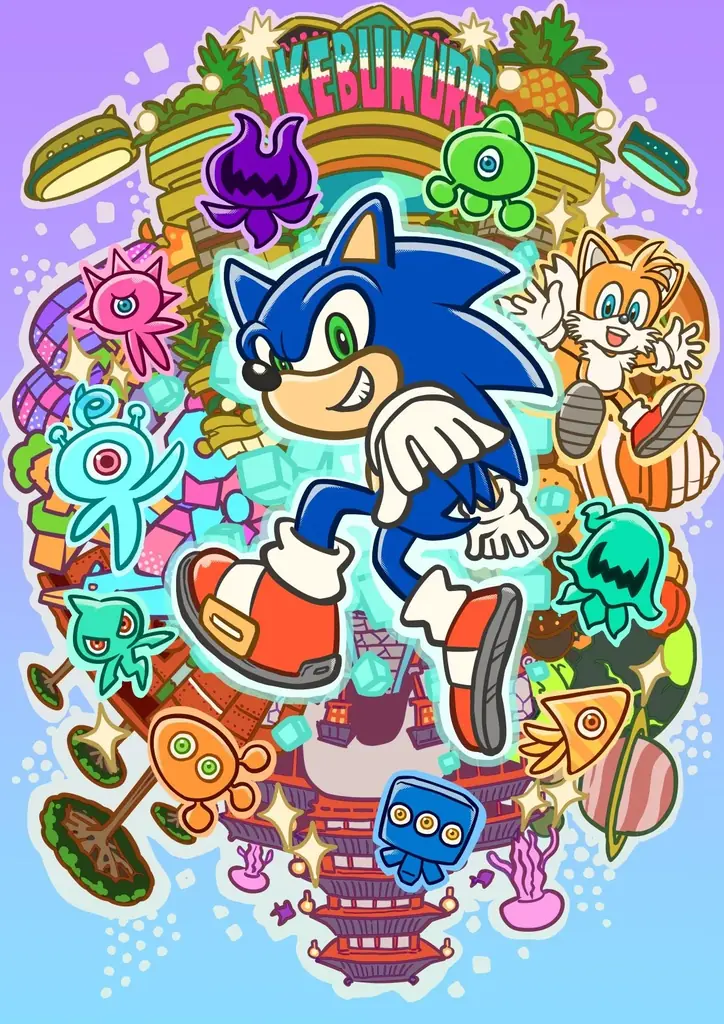 誰よりも自由に音速で時代を駆け抜けてきたソニックの展覧会「SONIC the Exhibition -ACROSS GENERATIONS-」10月9日(金)より池袋PARCOにて開催決定！ 画像 4