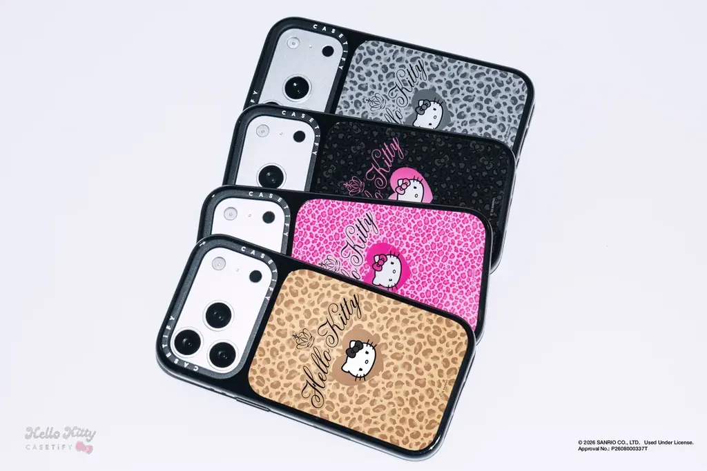 2000年代の大胆なムードを纏って。Y2Kにインスパイアされた 「ハローキティ by CASETiFY」コレクションが登場 画像 3