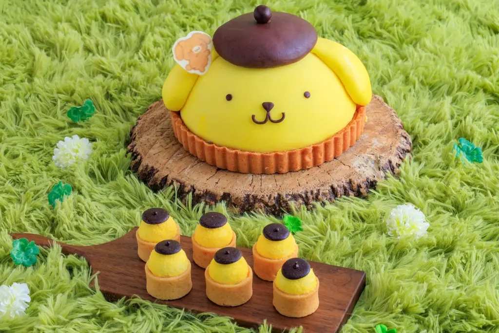 ホテルニューオータニ×ポムポムプリンのキュートなコラボレーションスイーツビュッフェが開催決定！ 画像 2