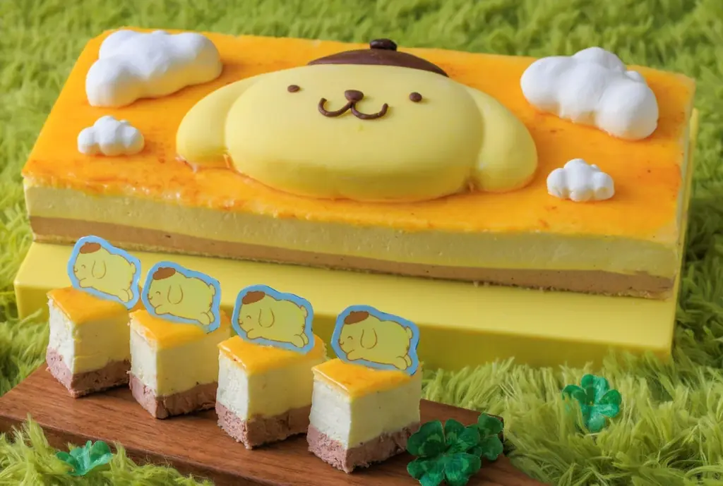 ホテルニューオータニ×ポムポムプリンのキュートなコラボレーションスイーツビュッフェが開催決定！ 画像 3