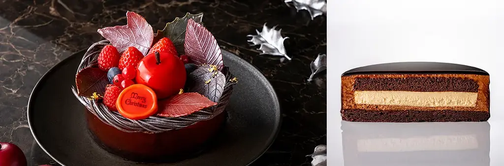 【オリエンタルホテル 東京ベイ】フラワーアレンジメントを模した“食べるアート”が登場　シェフパティシエ就任後初のクリスマスケーキ2種 画像 2