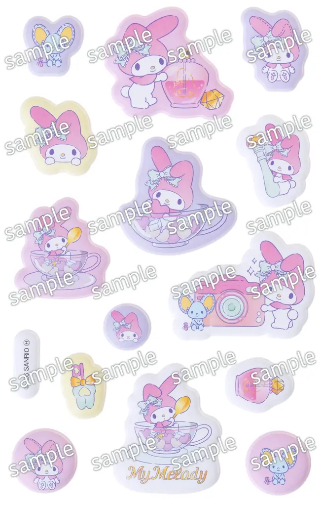 『サンリオキャラクターズ　ぷっくりシールいっぱいＢＯＯＫ』10月７日発売　サンリオキャラクターズのぷっくりシールを全54枚収録 画像 4