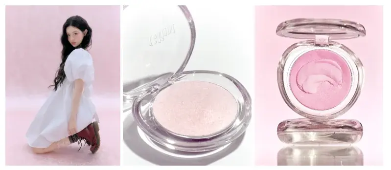K-POPガールグループ「ILLIT」のMINJUさんがブランドアンバサダーに就任。「Glint」から、アイドル級ハイライター＆チークがリニューアル発売 画像 2