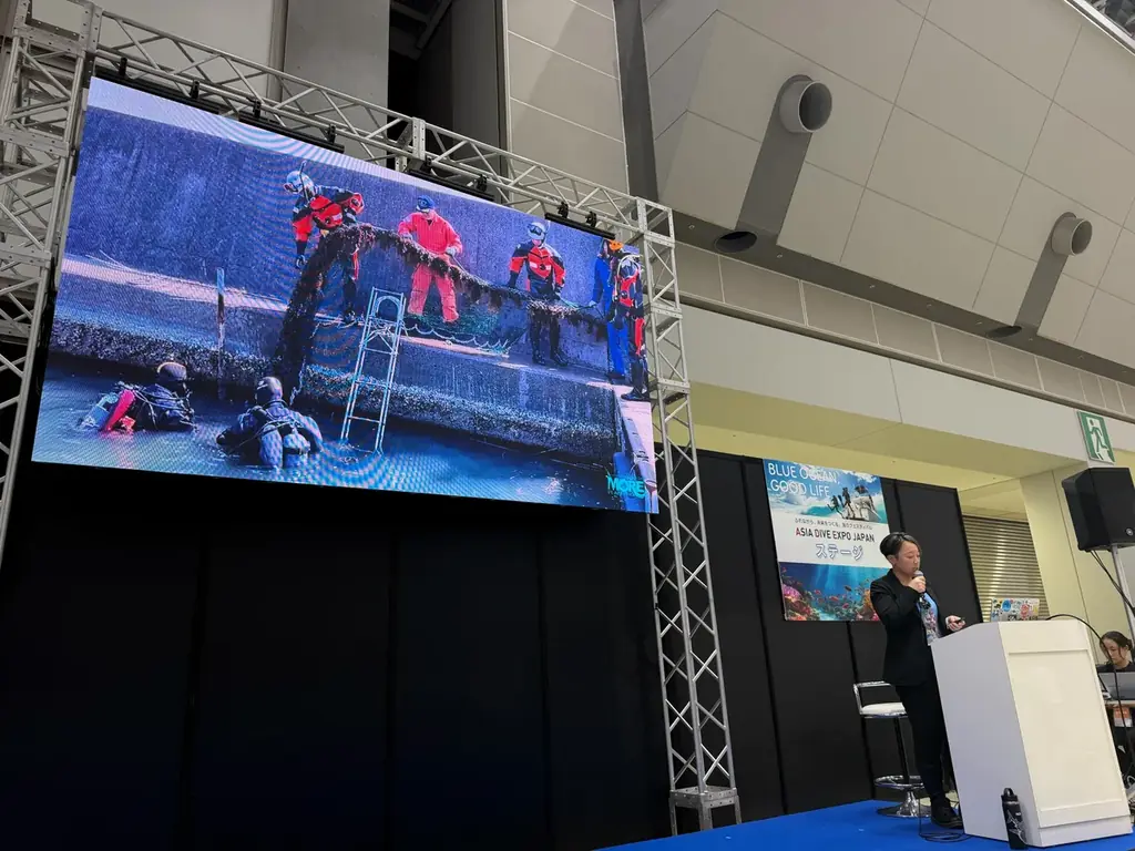 「100年後の未来に何を残す？」MORE企画が東京ビッグサイト『ASIA DIVE EXPO JAPAN』に出展！サステラ・国府田利光・つなぐ会と共同出展。ごみと100年後の未来を考える3日間 画像 28
