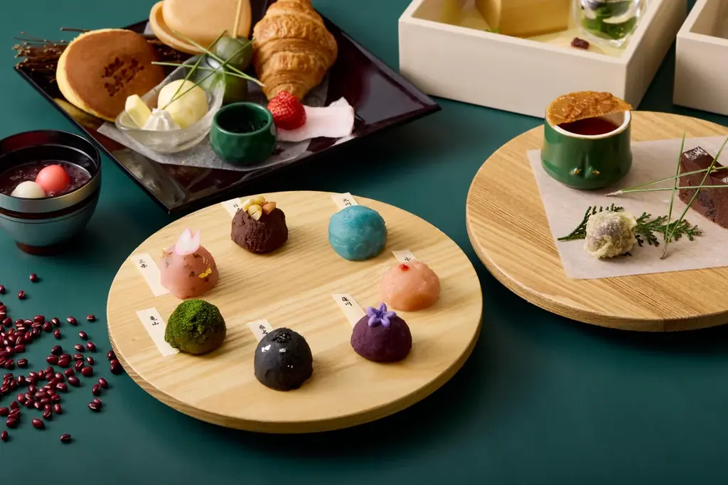 品川プリンスホテルで11月開始、7種のあんこを巡る和のアフタヌーンティー