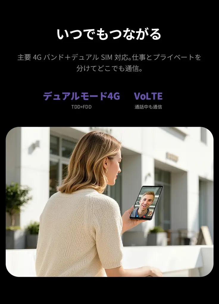 【23655円ゲット】Teclast新発売タブレット『T60Mini』を期間限定の低価格でお得に購入可能！ 2.5K 90Hz画面、8.8インチ、Android 17、T7300、4G LTE GPS 画像 5