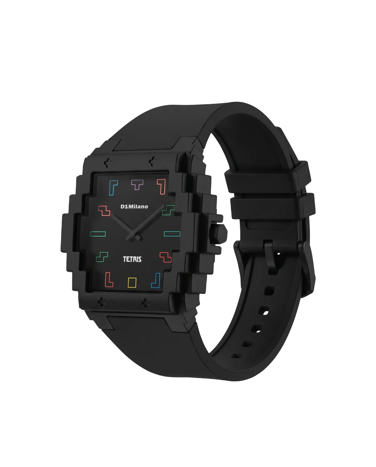 D1 Milano×Tetris™世界的ゲーム「テトリス」が、D1 Milanoの時計に。7種のテトリミノを文字盤に配した限定コラボウォッチ、10月2日(金)発売。 画像 10