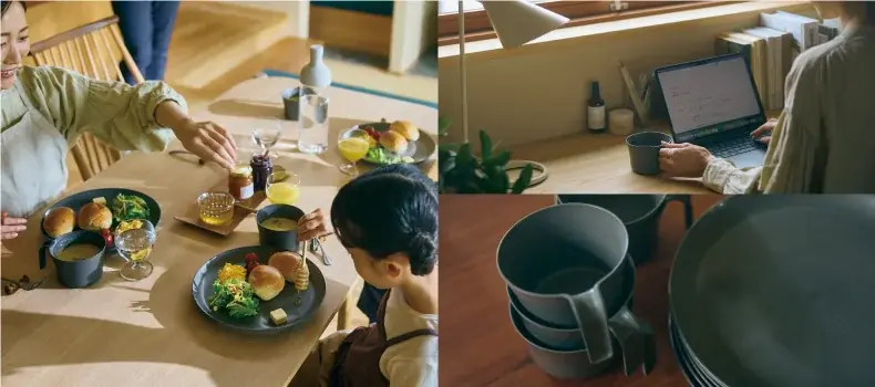 大阪唯一の村にある100円グッズメーカーが、プラスチックで9,900円の皿を作る。サナダ精工が創業以来はじめての自社ブランド『LIFE IS GRAY™』（ライフイズグレイ）始動、11月発売開始！ 画像 3