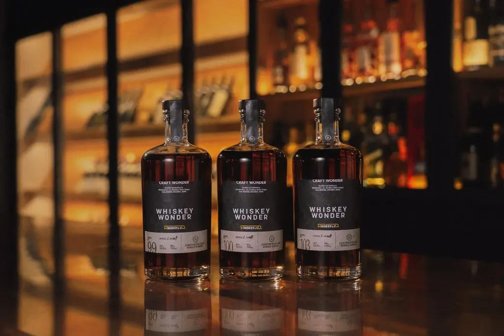 CRAFT WONDER、初のシングルバレルウイスキー「WHISKEY WONDER Limited Edition 001」を数量限定発売。10月2日、東京ミッドタウンに期間限定ショップをオープン 画像 2