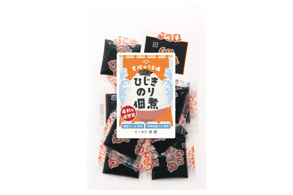 【9/15新発売】有明海産のりと国産ひじきを炊き上げた「ひじきのり佃煮」個包装でお弁当や旅行にも便利 画像 7