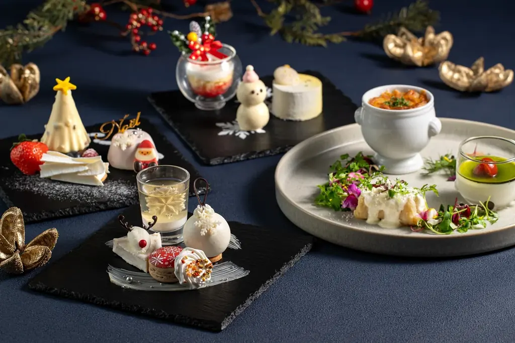 【鎌倉プリンスホテル】クリスマスツリーや雪だるまがスイーツに「クリスマスアフタヌーンティー」を販売 画像 2