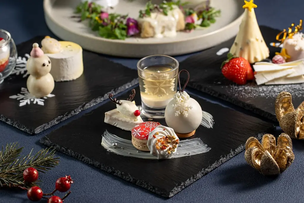 【鎌倉プリンスホテル】クリスマスツリーや雪だるまがスイーツに「クリスマスアフタヌーンティー」を販売 画像 3