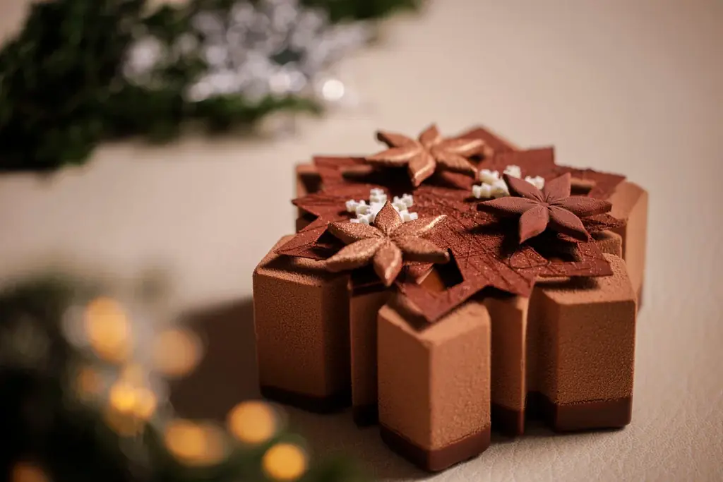 【フォーシーズンズホテル東京大手町】クリスマスケーキ「エトワール ショコラ」10月1日（木）より予約受付開始 画像 1