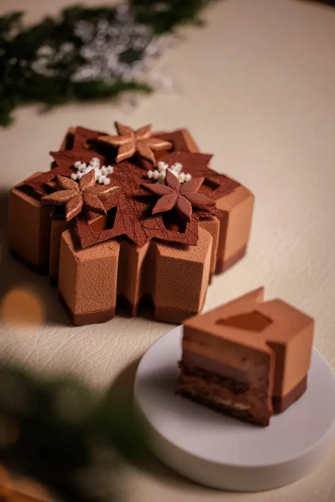 【フォーシーズンズホテル東京大手町】クリスマスケーキ「エトワール ショコラ」10月1日（木）より予約受付開始 画像 2