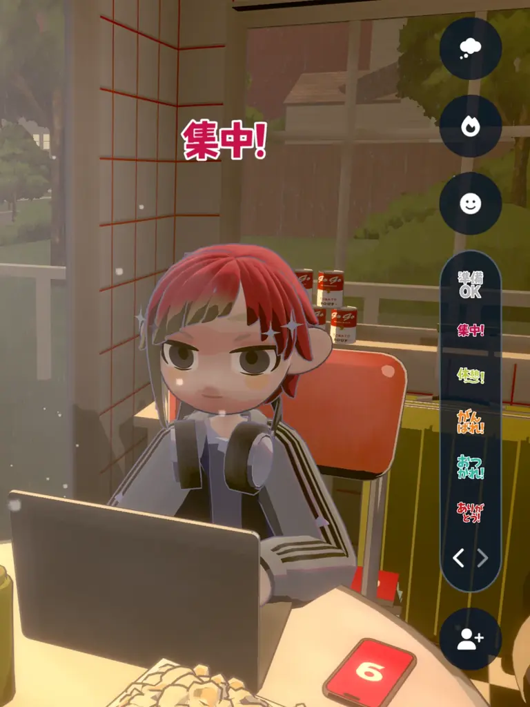 gogh、Steam版の大型無料アップデートv4.0.0を配信！みんなで共同タイマーで集中する『Focus Party』、アバターアイテムをデザインできる『マイデザイン機能』などが登場 画像 9