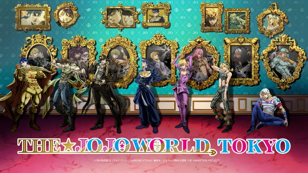 ジョジョ公式体験型ショップ「THE★JOJO WORLD OSAKA」12月4日開業