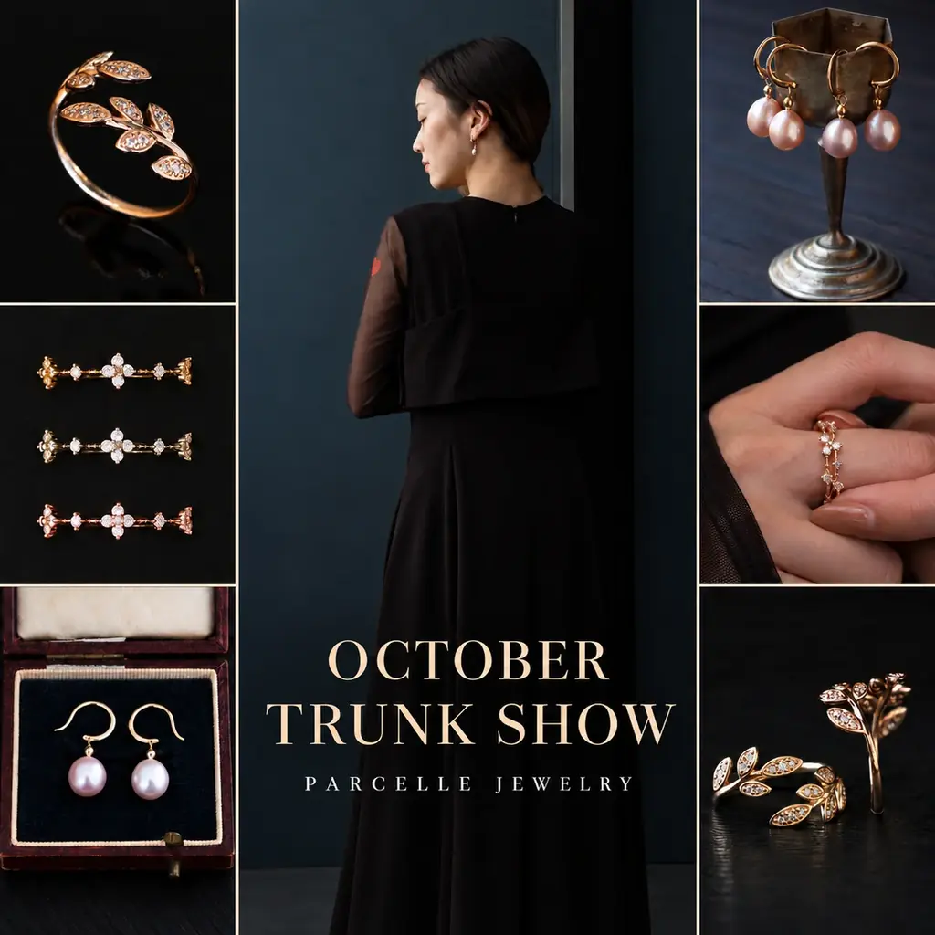 【PARCELLE JEWELRY】10月の「TRUNK SHOW」を全国9店舗で開催 画像 1
