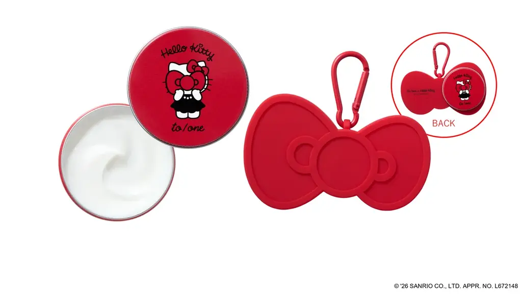 【to/one(トーン) × Hello Kitty】ハローキティとのコラボレーション第2弾！赤いリボンでおめかししたキティと過ごすホリデー限定コレクション〈2026年11月1日(日)〉 画像 7