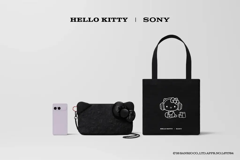 ソニーストア限定、「ハローキティ」コラボレーショングッズがセットになったスマートフォンとヘッドホンを発売 画像 4