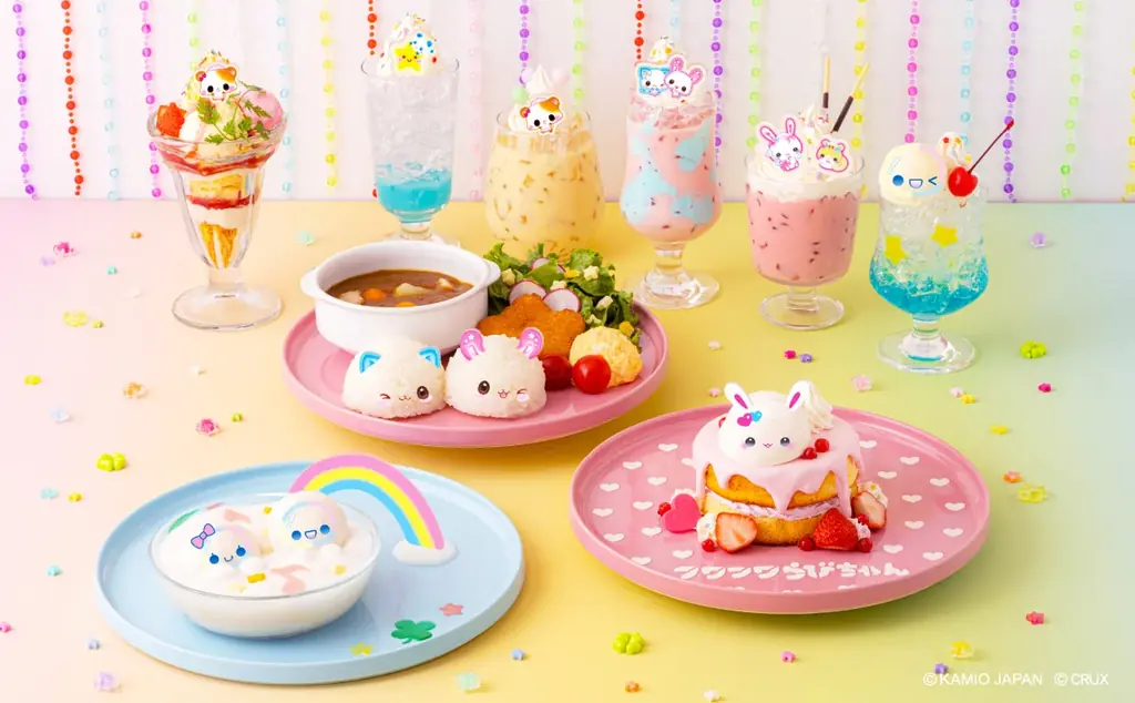 懐かしいキャラクター達が集まるコラボカフェ『平成ファンシーカフェ』が期間限定オープン！！ 画像 2