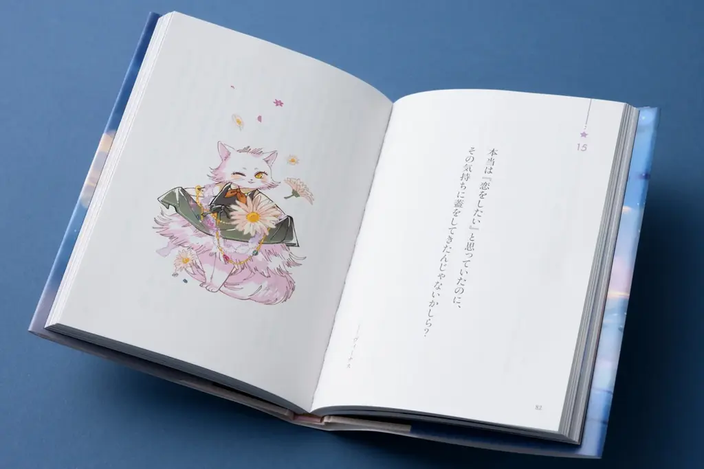 星遣いの猫があなたを癒す『満月珈琲店の星詠み』初のフルカラー特装版が本日発売！ シリーズ全話から《心に効く名場面》を凝縮した手のひらサイズのお守り本 画像 2