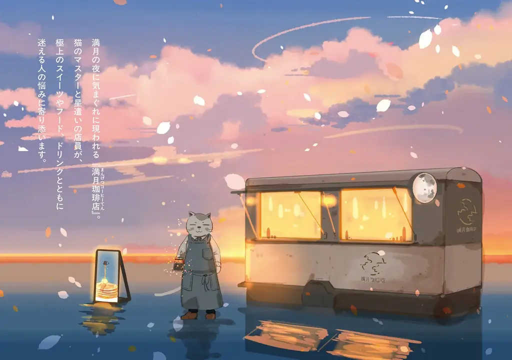 星遣いの猫があなたを癒す『満月珈琲店の星詠み』初のフルカラー特装版が本日発売！ シリーズ全話から《心に効く名場面》を凝縮した手のひらサイズのお守り本 画像 4