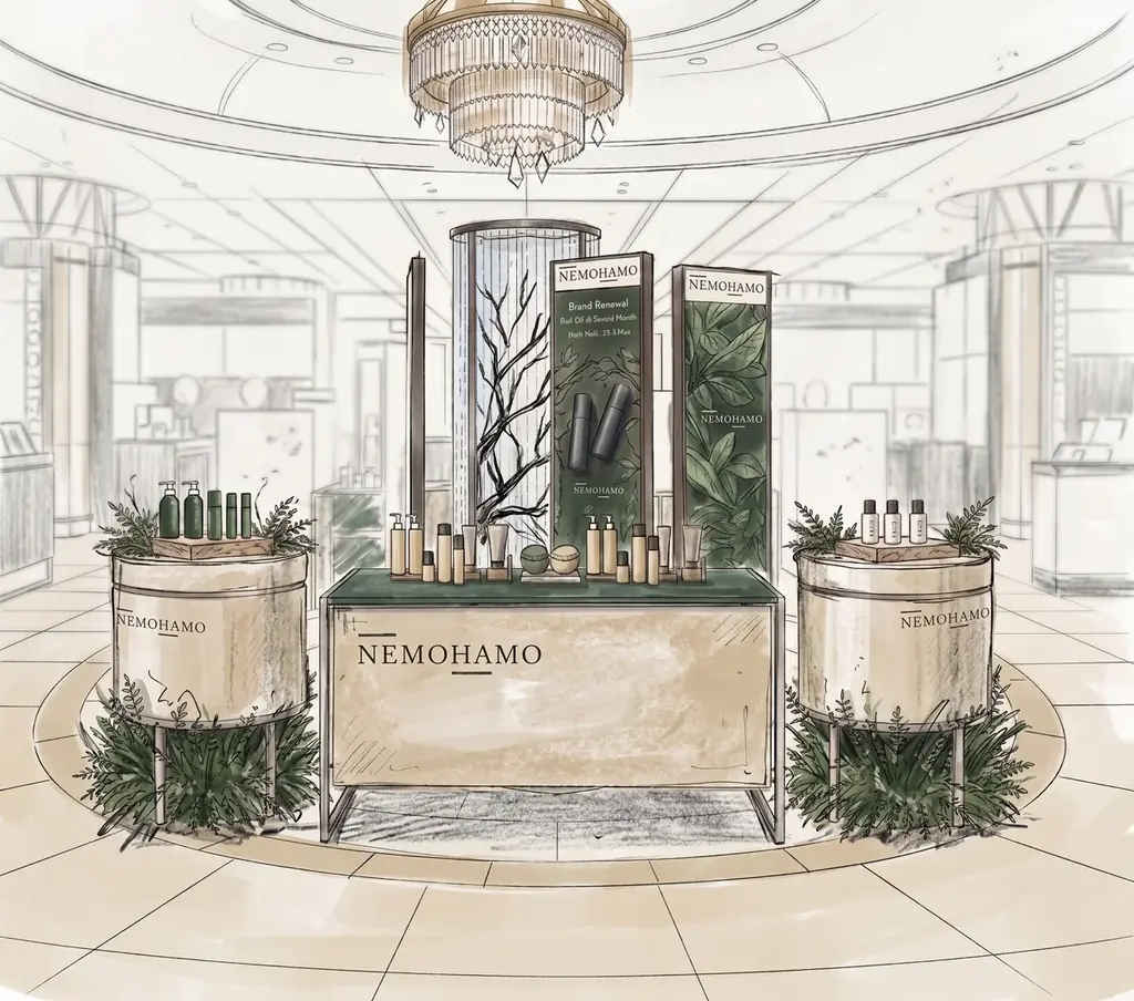 ホリスティックケアブランドへと刷新した「NEMOHAMO」阪急うめだ本店にてリニューアル後 関西初のPOP UPイベントを開催 画像 2