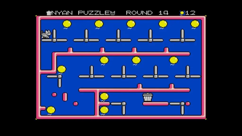 Nintendo Switch「にゃんぴ MSX2」配信開始、全40面のパズルに挑戦