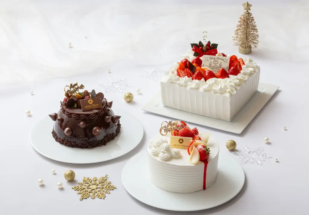 クリスマスケーキ受け渡し