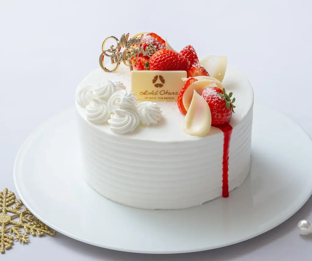 【ホテルオークラＪＲハウステンボス】ホテルパティシエが贈る特製「クリスマスケーキ」の予約受付を10月1日より開始 画像 4