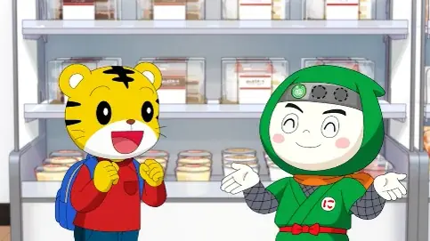 「しまじろう」×セブン‐イレブン　限定デザインの「エコだ値」シールを10月より期間限定で展開　新たに啓発アニメを作成し一部店舗の店内サイネージで放映 画像 7