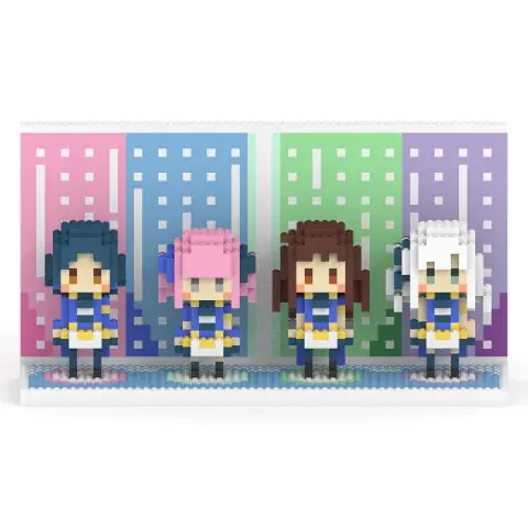『ガールズバンドクライ』×ミタクルブロック第二弾！ダイヤモンドダストの4人を組み立てて、バンドの世界を手元に 画像 11