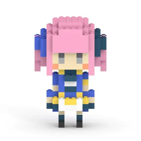 『ガールズバンドクライ』×ミタクルブロック第二弾！ダイヤモンドダストの4人を組み立てて、バンドの世界を手元に 画像 5