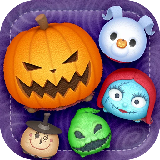 【LINE GAME】『LINE：ディズニー ツムツム』、10月は『ティムバートン ナイトメアー・ビフォア・クリスマス』のセットツムが期間限定で登場！ 画像 7